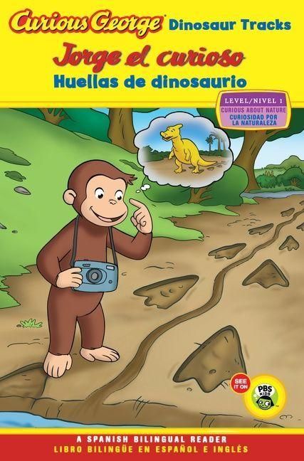 Produktbild: Curious George: Dinosaur Tracks/Jorge El Curioso Huellas de Dinosaurio