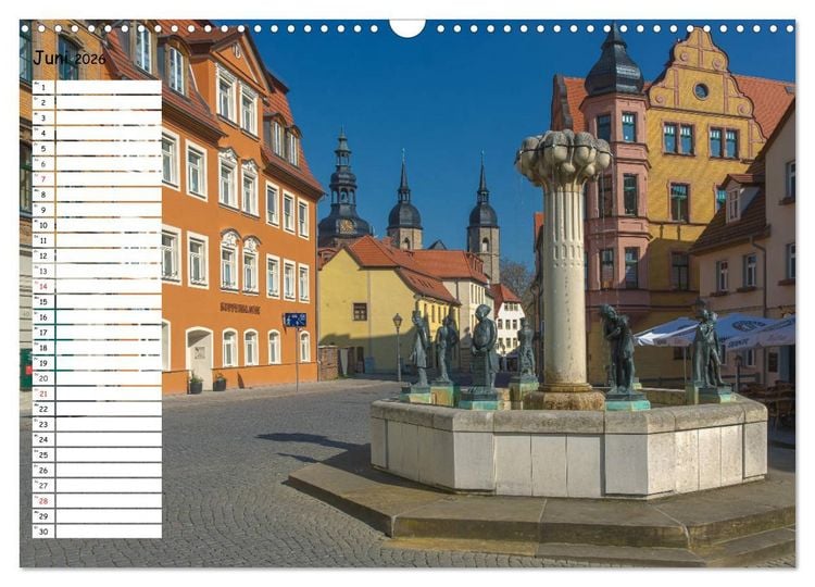 Produktbild: Lutherstadt Eisleben (Wandkalender 2026 DIN A3 quer), CALVENDO Monatskalender