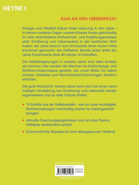 Produktbild: So kriegt die Leber ihr Fett weg!