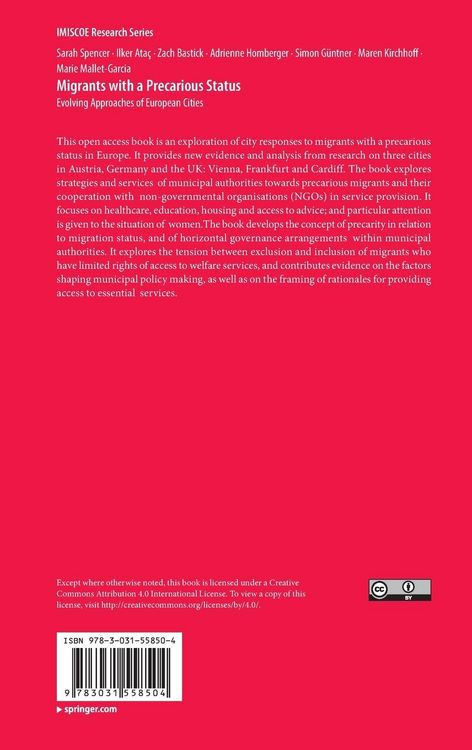 Produktbild: Migrants with a Precarious Status