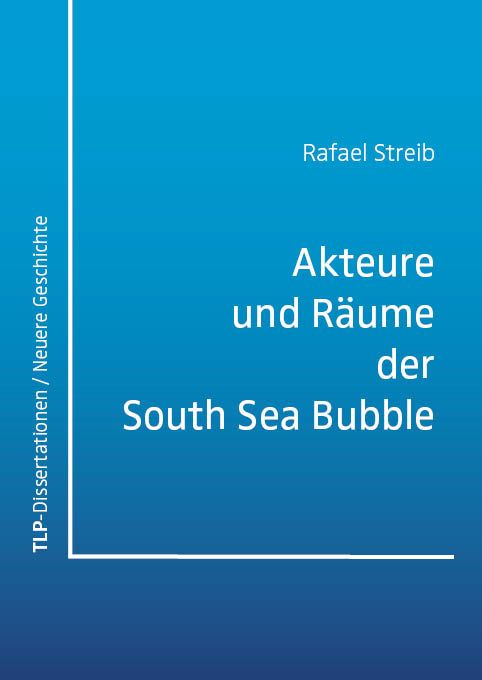 Produktbild: Akteure und R&auml;ume der South Sea Bubble