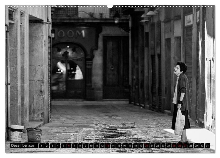 Produktbild: Streetlife Barcelona (Wandkalender 2026 DIN A2 quer), CALVENDO Monatskalender
