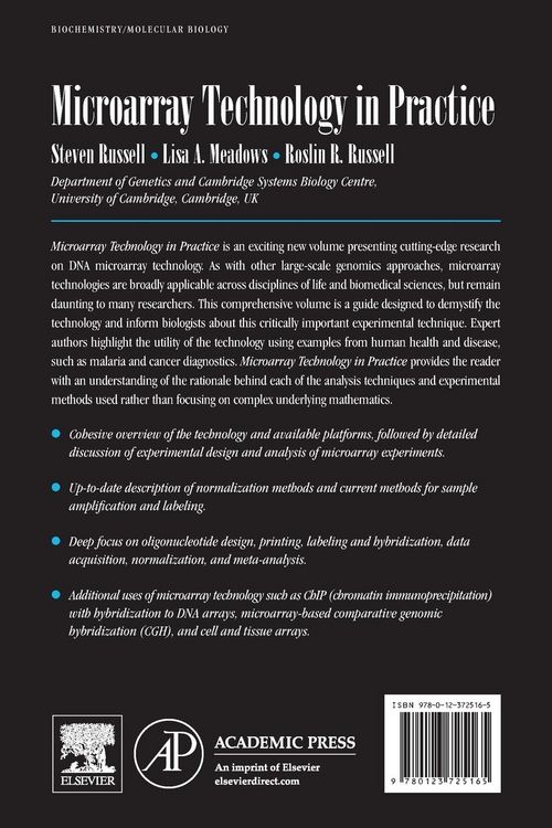 Produktbild: Microarray Technology in Practice