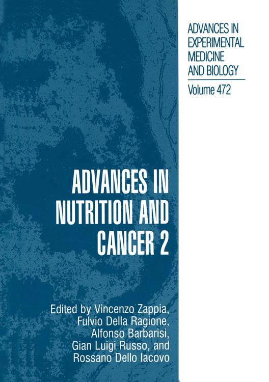 Produktbild: Advances in Nutrition and Cancer 2