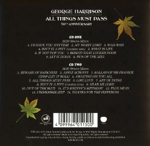 Produktbild: All Things Must Past (50th Anniversary)