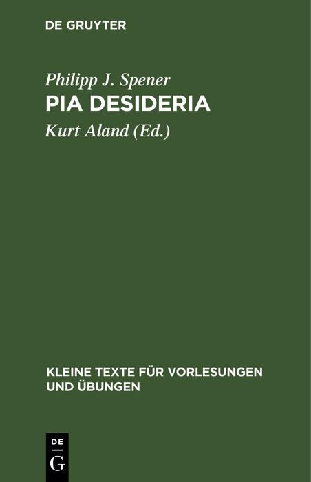 Produktbild: Pia Desideria