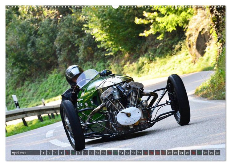 Produktbild: Adel verpflichtet - Englische Oldtimer am Berg (Wandkalender 2025 DIN A2 quer), CALVENDO Monatskalender