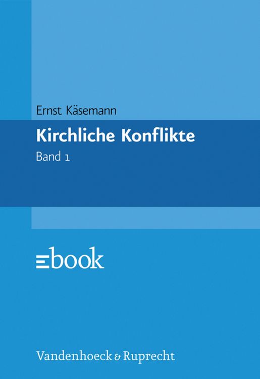 Produktbild: Kirchliche Konflikte
