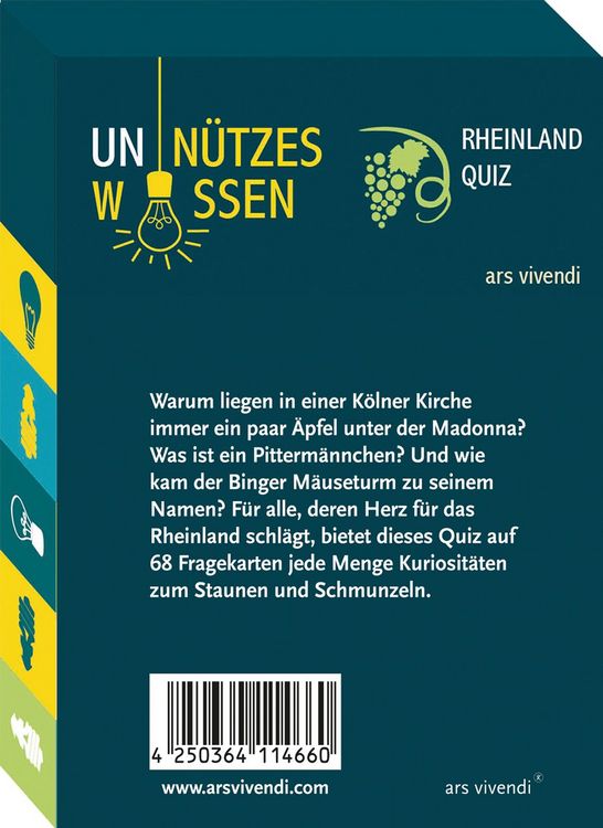 Produktbild: Unn&uuml;tzes Wissen Rheinland
