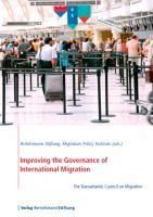 Produktbild: Improving the Governance of International Migration