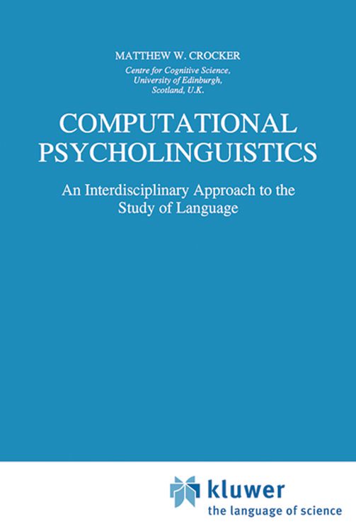 Produktbild: Computational Psycholinguistics