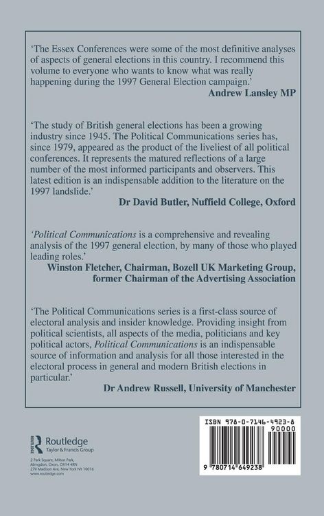 Produktbild: Political Communications