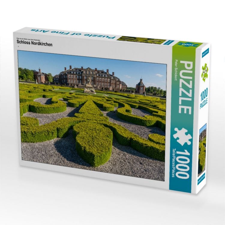 Produktbild: CALVENDO Puzzle Schloss Nordkirchen | 1000 Teile Lege-Gr&ouml;&szlig;e 64x48cm Foto-Puzzle f&uuml;r gl&uuml;ckliche Stunden