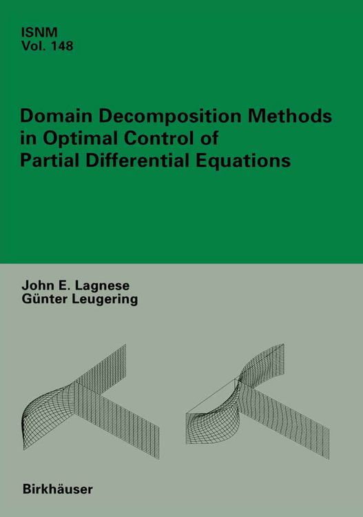 Produktbild: Domain Decomposition Methods in Optimal Control of Partial Differential Equations