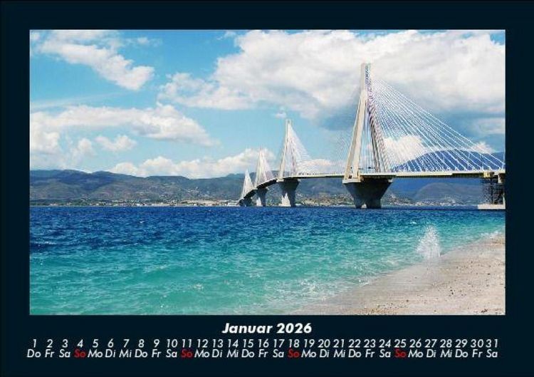 Produktbild: Griechenland 2026 Fotokalender DIN A5