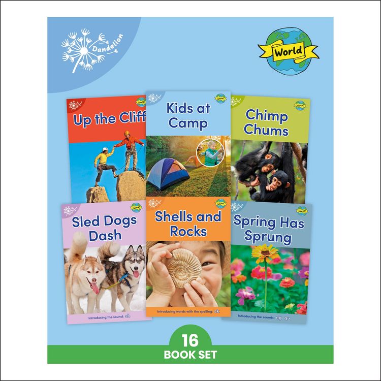 Produktbild: Phonic Books Dandelion World Stages 8-15