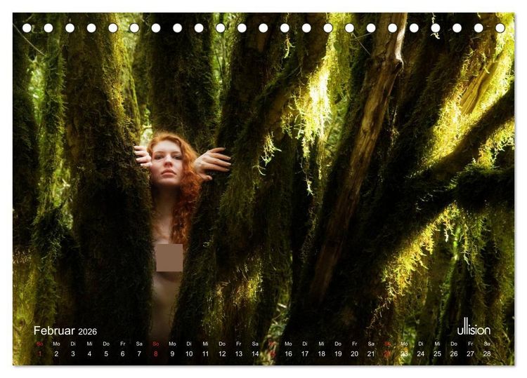 Produktbild: REDHEADS Paradies (Tischkalender 2026 DIN A5 quer), CALVENDO Monatskalender