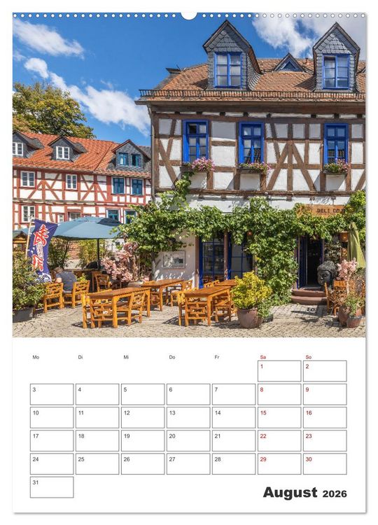 Produktbild: Idstein - Fachwerktraum im Herzen des Taunus (hochwertiger Premium Wandkalender 2026 DIN A2 hoch), Kunstdruck in Hochglanz