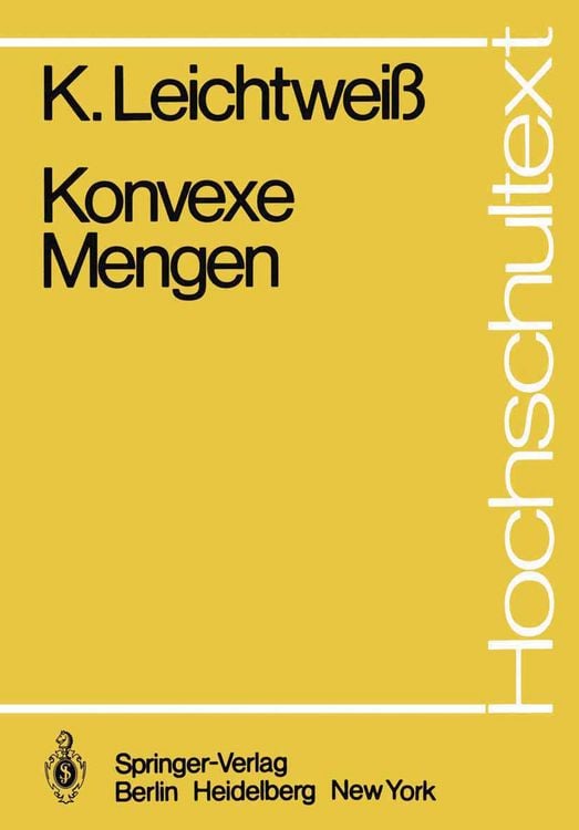 Produktbild: Konvexe Mengen