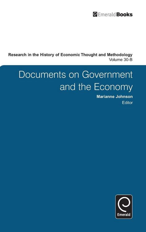 Produktbild: Research in the History of Economic Thought and Methodology