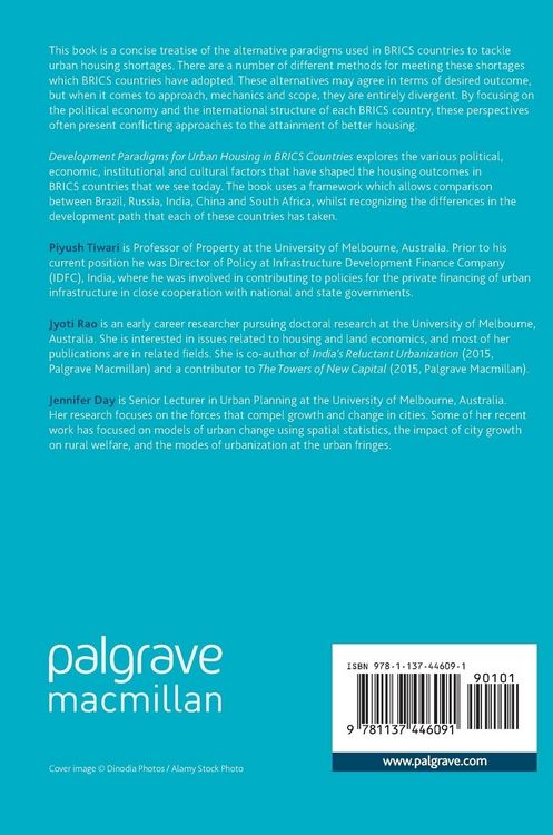 Produktbild: Development Paradigms for Urban Housing in BRICS Countries