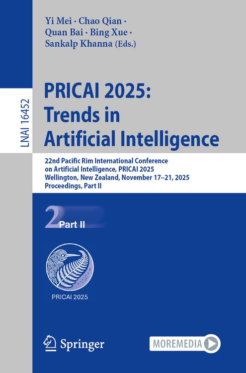 Produktbild: PRICAI 2025: Trends in Artificial Intelligence
