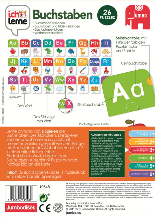 Produktbild: Ich lerne Buchstaben