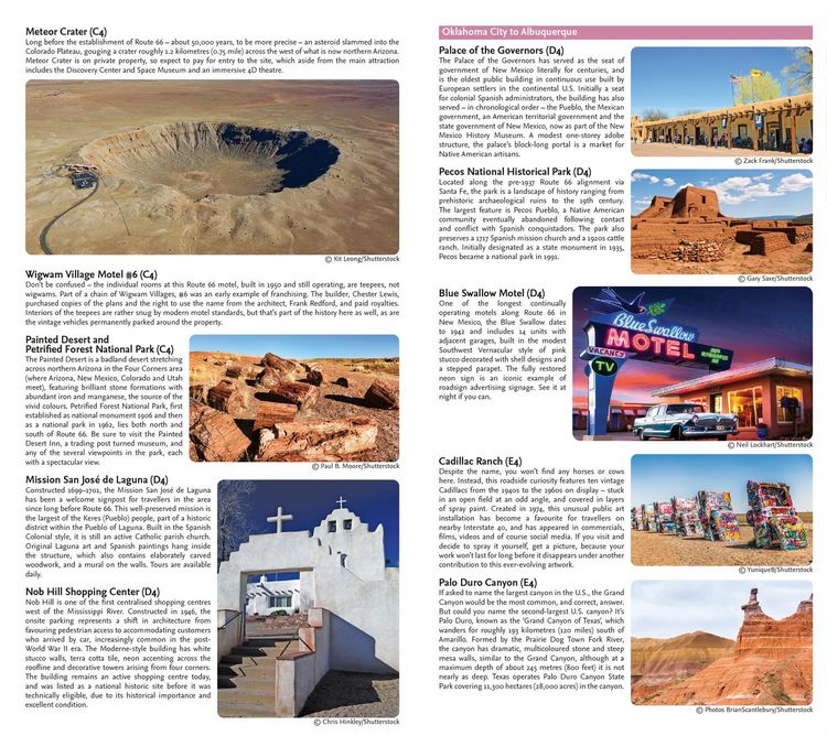 Produktbild: Collins Route 66 Touring Map