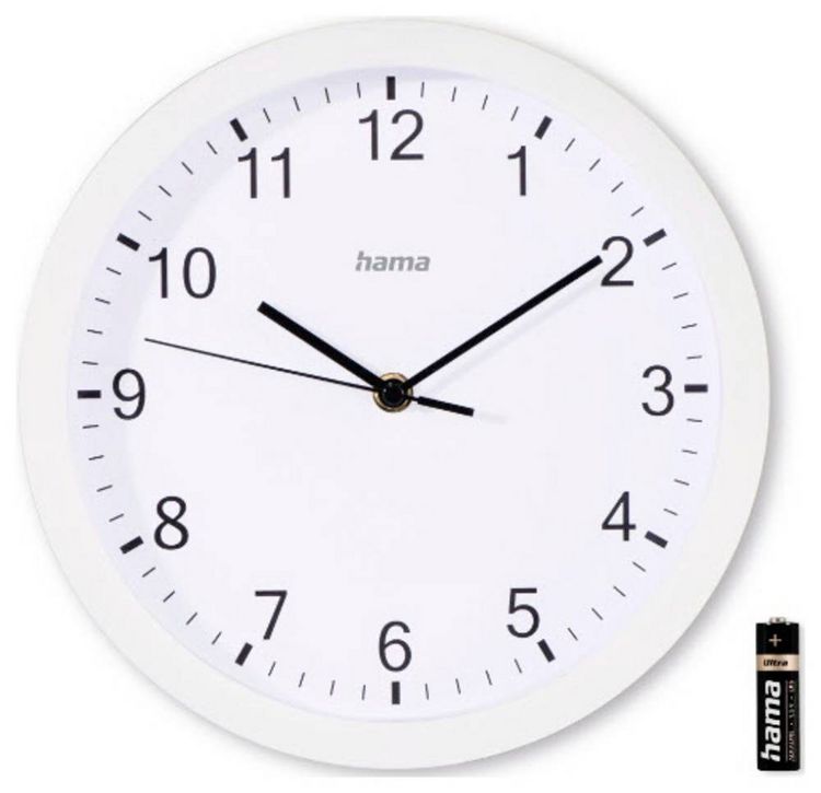 Produktbild: Hama 00185864 Quarz Wanduhr 40mm