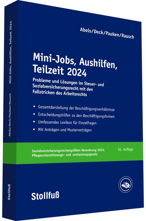 Produktbild: Mini-Jobs, Aushilfen, Teilzeit 2024