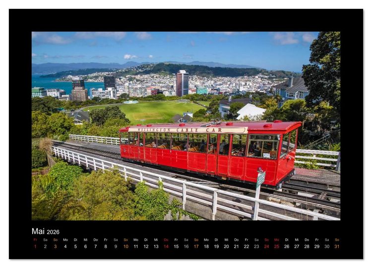 Produktbild: Eine Reise durch Neuseeland (Wandkalender 2026 DIN A3 quer), CALVENDO Monatskalender
