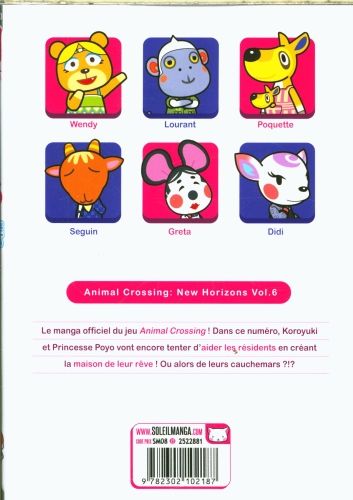 Produktbild: Welcome to Animal crossing: new horizons: le journal de l'&icirc;le. Tome 6