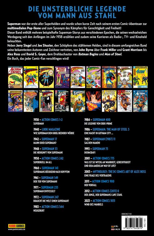 Produktbild: Superman Anthologie (Neuausgabe)