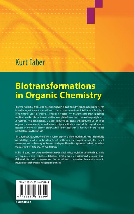 Produktbild: Biotransformations in Organic Chemistry