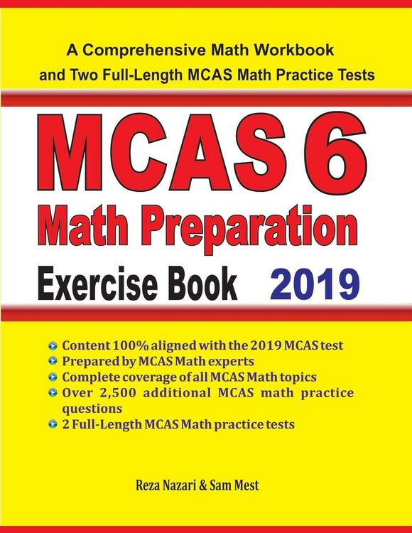 MCAS 6 Math Preparation Exercise Book online bestellen