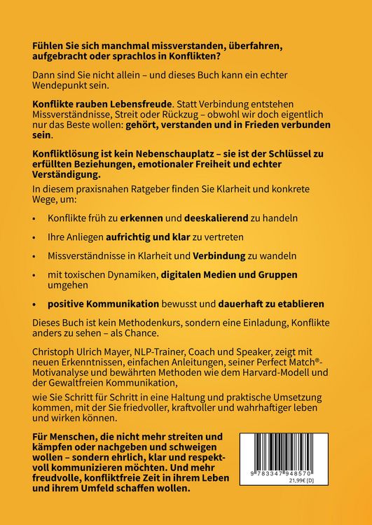 Produktbild: Wie Sie Streit vermeiden ohne Ihr Anliegen aufzugeben