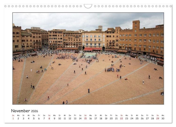 Produktbild: Toskana-Impressionen (Wandkalender 2026 DIN A3 quer), CALVENDO Monatskalender