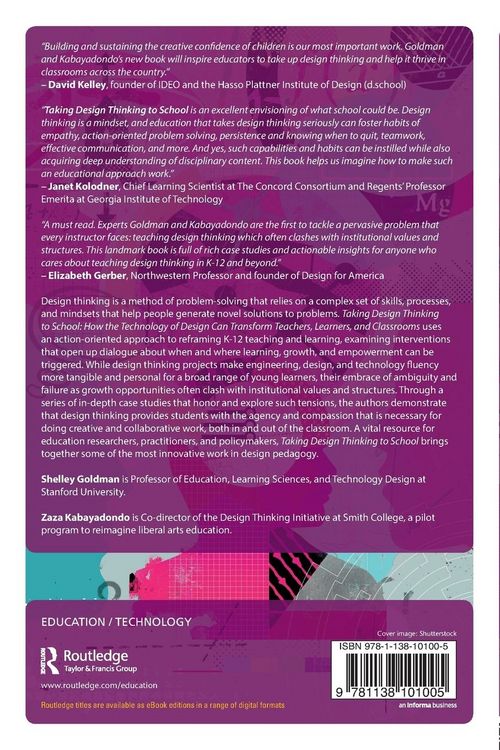 Produktbild: Taking Design Thinking to School