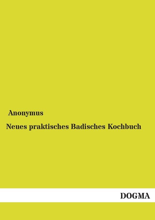 Produktbild: Neues praktisches Badisches Kochbuch