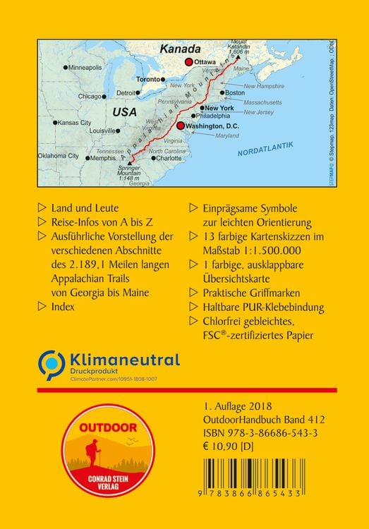Produktbild: USA: Appalachian Trail