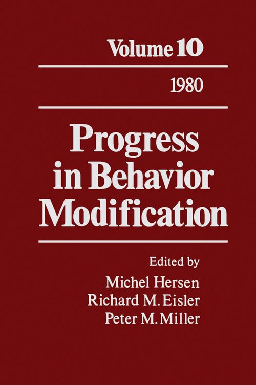 Produktbild: Progress in Behavior Modification