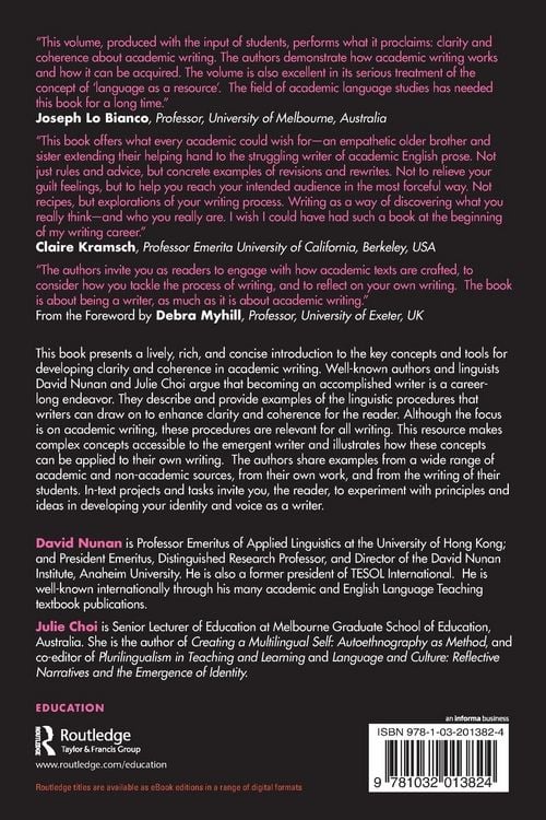 Produktbild: Clarity and Coherence in Academic Writing