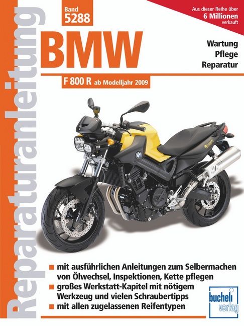 Produktbild: BMW F 800 R (Naked Bike) - ab Modelljahr 2009