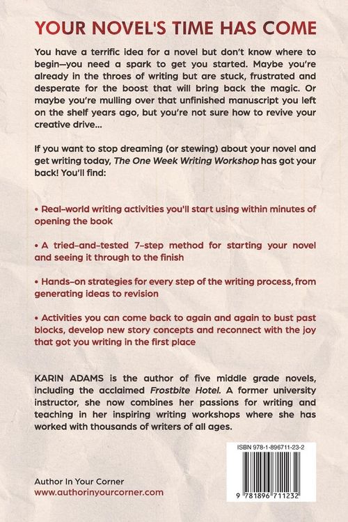 Produktbild: The One Week Writing Workshop