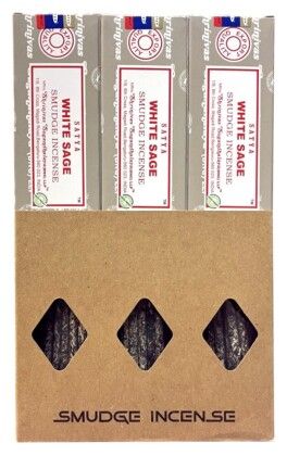 Produktbild: Satya "White Sage" Smudge Incense 25gr.
