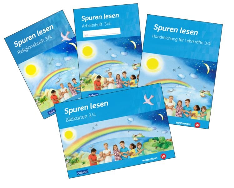 Produktbild: Kombi-Paket Spuren lesen 3/4 - Ausgabe 2023 f&uuml;r die Grundschule