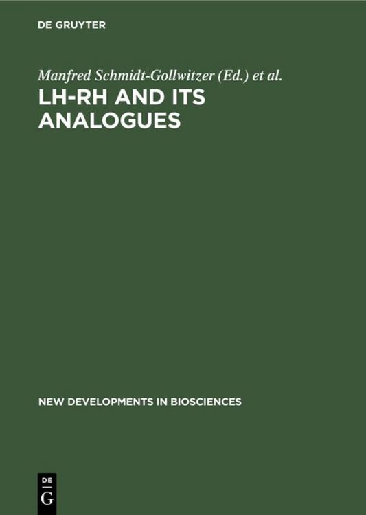 Produktbild: LH-RH and its Analogues