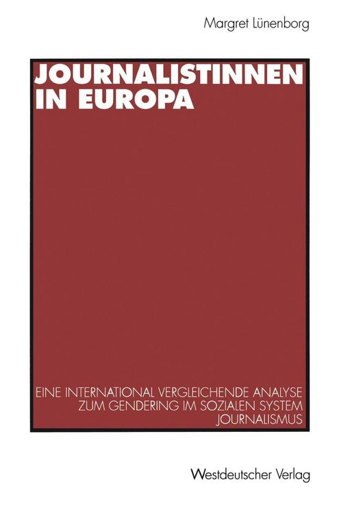 Produktbild: Journalistinnen in Europa