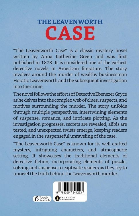 Produktbild: The Leavenworth Case