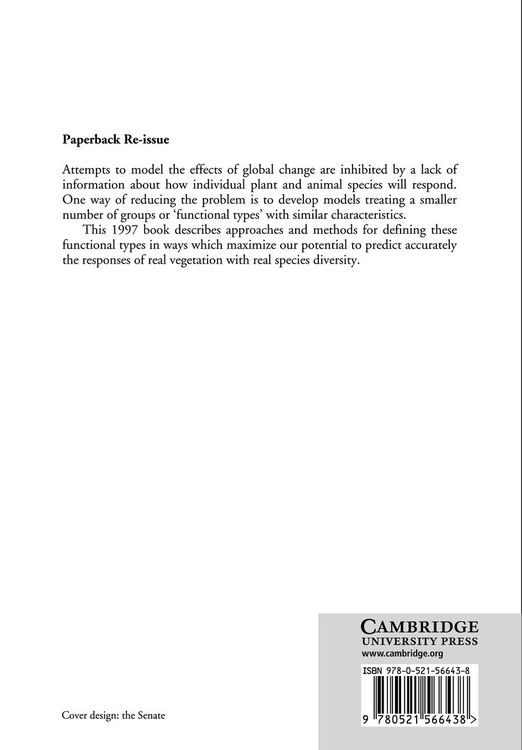 Produktbild: Plant Functional Types